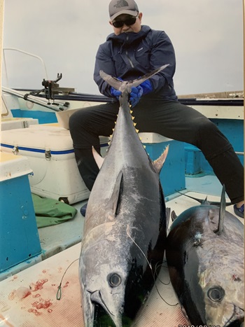 年9月松前津軽海峡クロマグロ釣りツアー